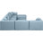 Ivion Upholstered U-Shaped Sectional Reversible-94884355