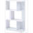 Modern Staggered 3-Shelf Manor Bookcase