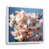 Cadre flottant blanc