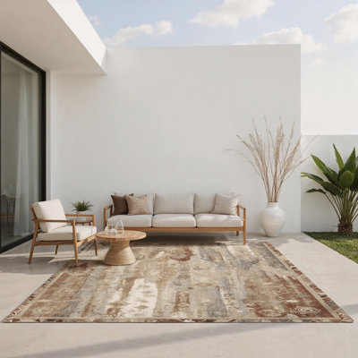 Tapis intérieur et extérieur Cascading Layers