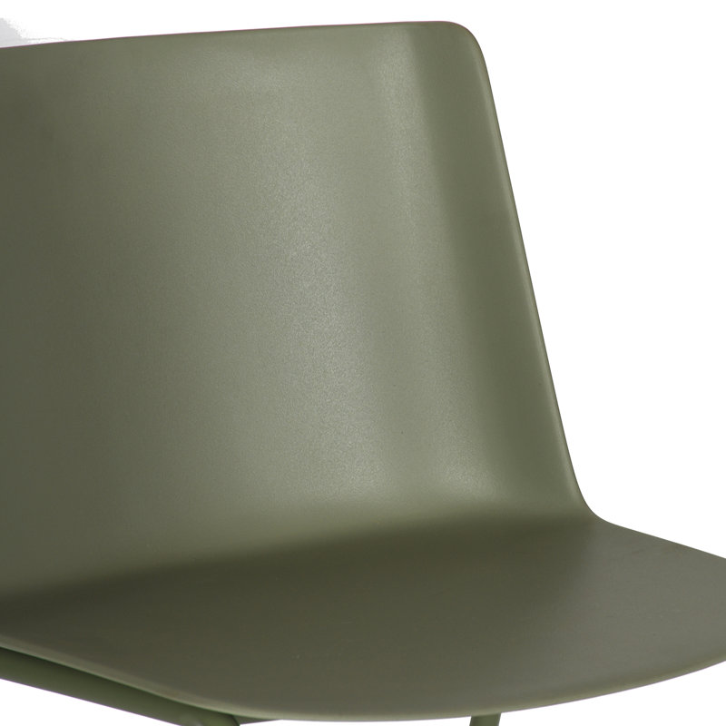 Outdoor Dining Side Chair, Green