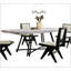 Table de salle à manger noire