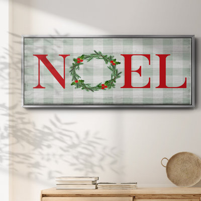 Noel- Framed Canvas