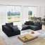 Ensemble de canapé modulaire modulaire en forme de L de 132 po avec 6 coussins-795426852