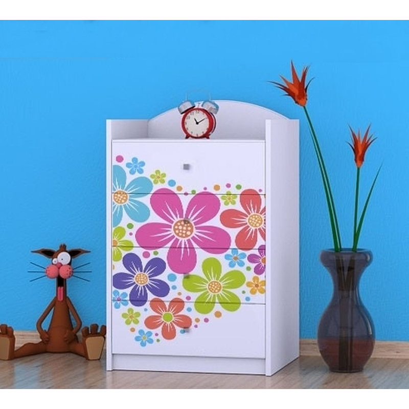 Noland Kids 4 - Drawer Chest, White