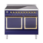 Midnight Blue/Brass