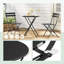 Round 3 - Piece 2 - Person 70Cm L Outdoor Bistro Set-1371979888