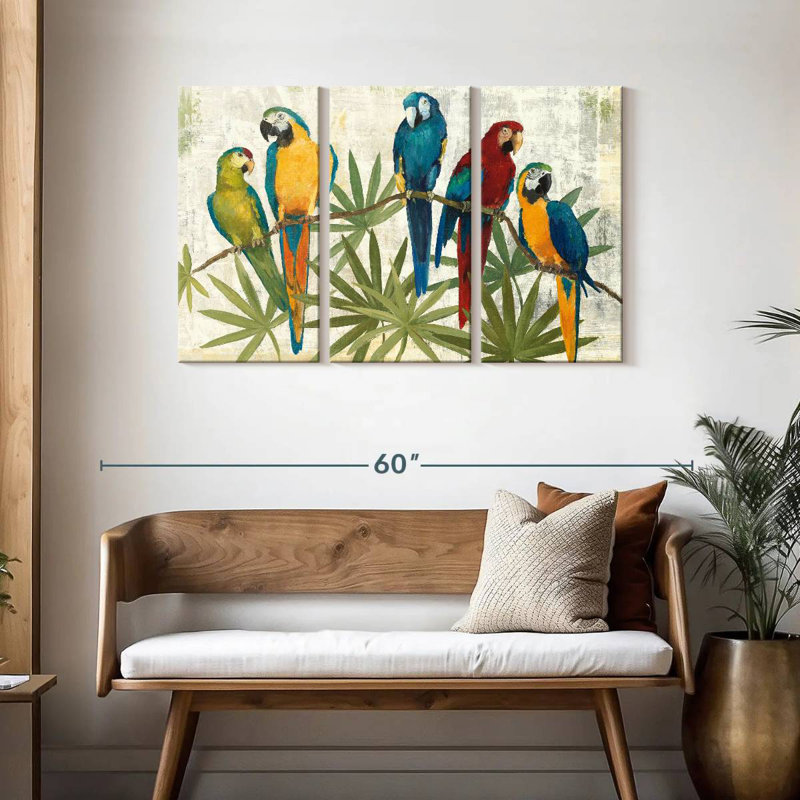 Birds Of A Feather, 28" H x 45" W