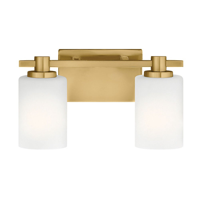 Hinkley Karlie Bathroom Vanity Light, Lacquered Brass