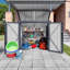 Remise extérieure pour 2 poubelles