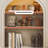 French retro-style decorative fireplace storage cabinet-75515414-75515415