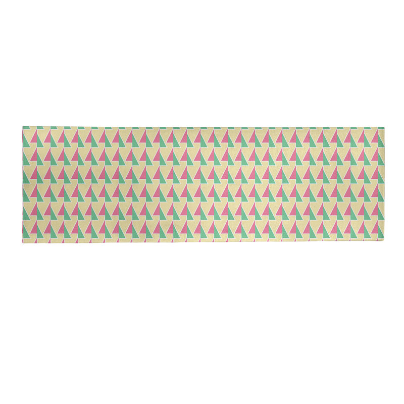 Chenille Geometric Indoor Rug, Runner 2'5" x 8'