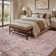 Tapis floral ultra doux et lavable