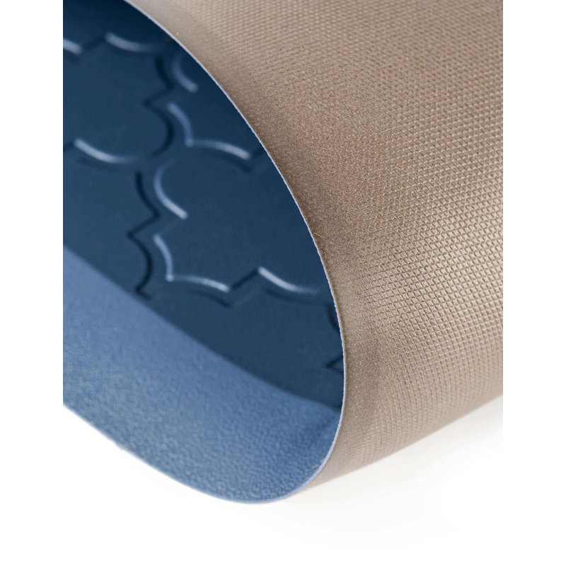 Tapis de cuisine antidérapant Bayonville, Rectangle 2 pi x 3 pi, Bleu marine