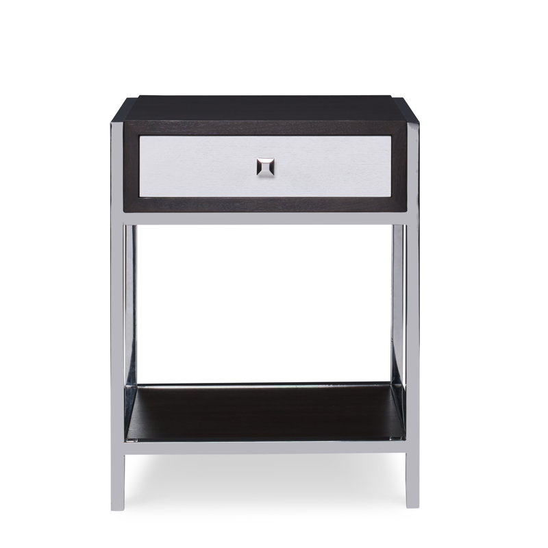 Aria 1 - Drawer Solid Wood Nightstand