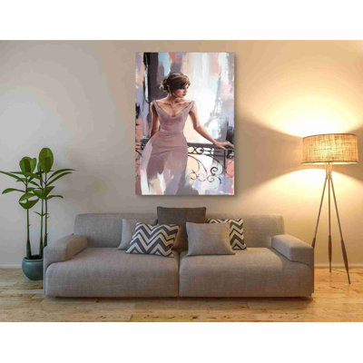 «Evening in Paris» par Alexander Gunin, art mural sur toile