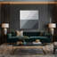 Minimalisme 72, art mural sur toile grise-1204809685