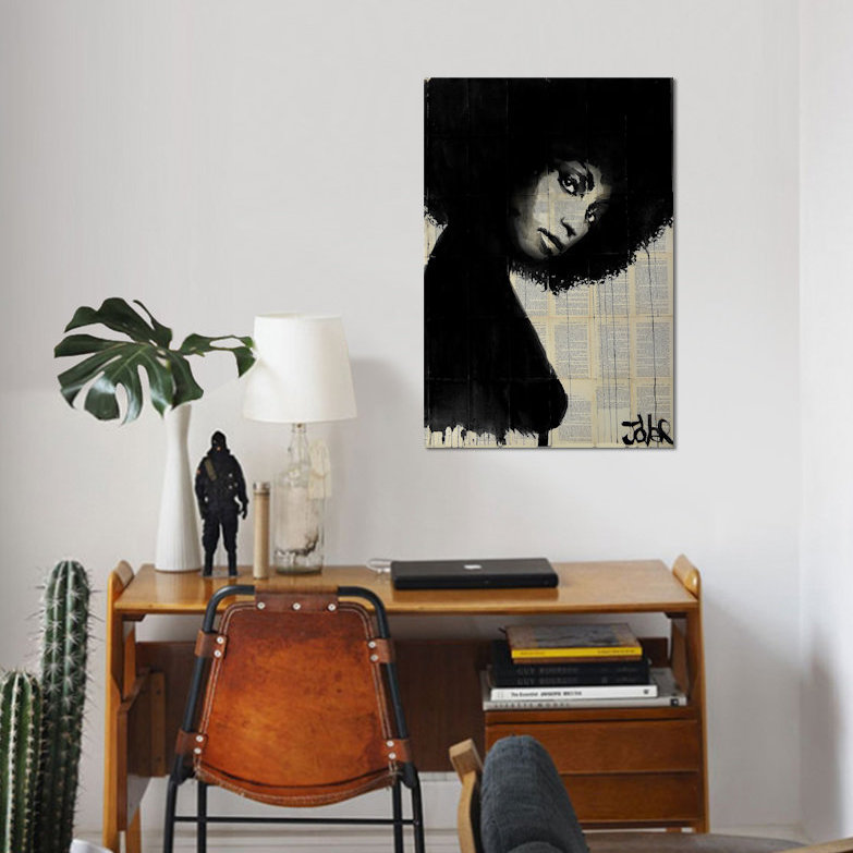 « celistine », reproduction sur toile, H 12 po x l 8 po x P 0,75 po, Toile tendue, Pas de tapis