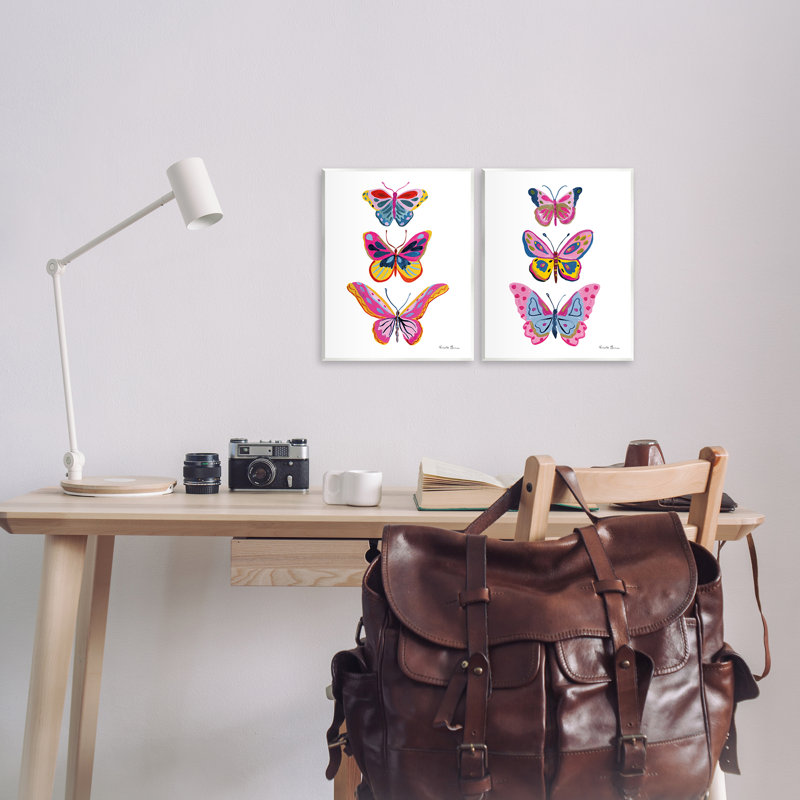  «Bright Flutter Butterflies», art mural par Farida Zaman