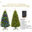Lighted Artificial Fir Christmas Tree-1849186499