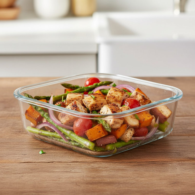41 Oz Square Food Storage Container
