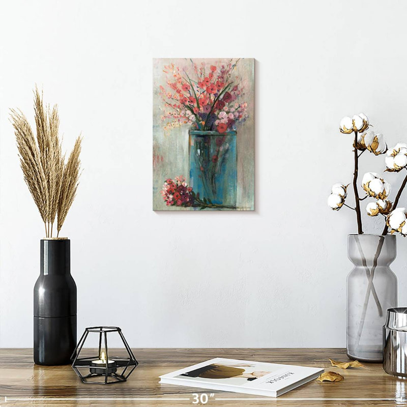 Harnek Blue Jar I, 12" H x 8" W