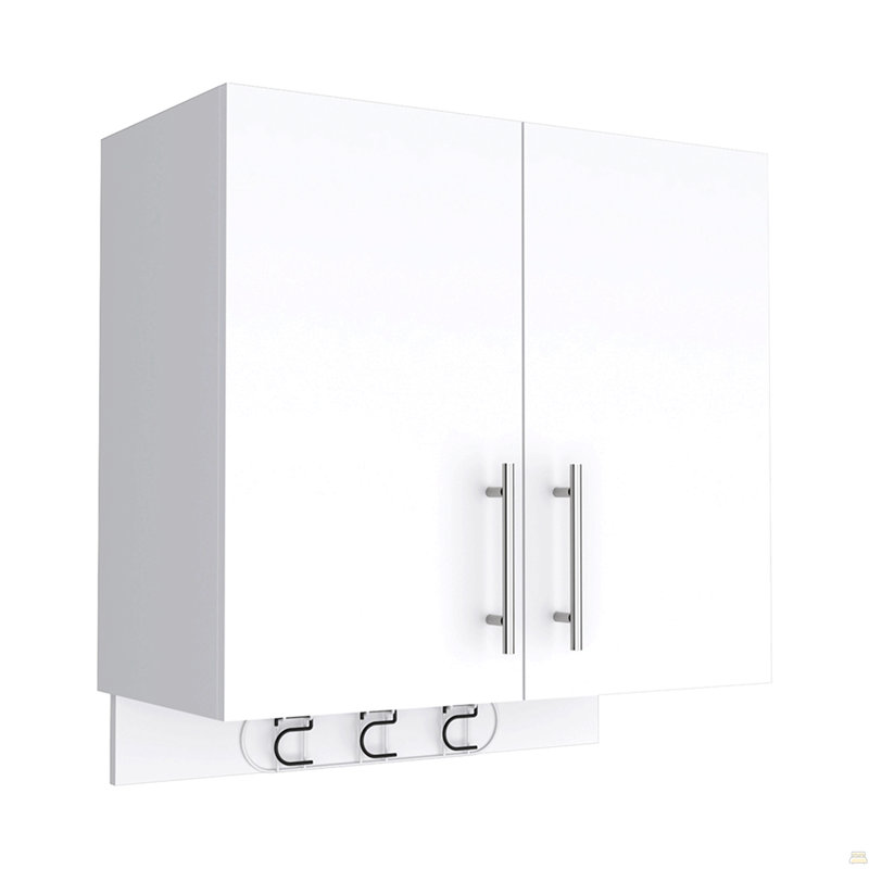Armoire de rangement murale Alikuri, quatre armoires