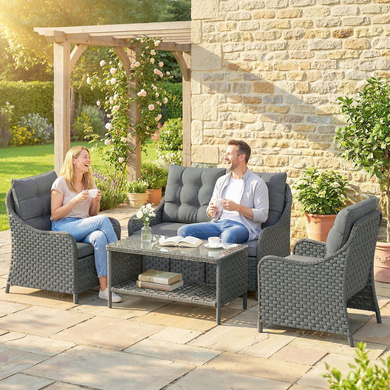 Rattan Sofa Set