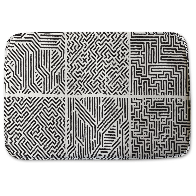 Nazyiah Polyester Shower Curtain Set
