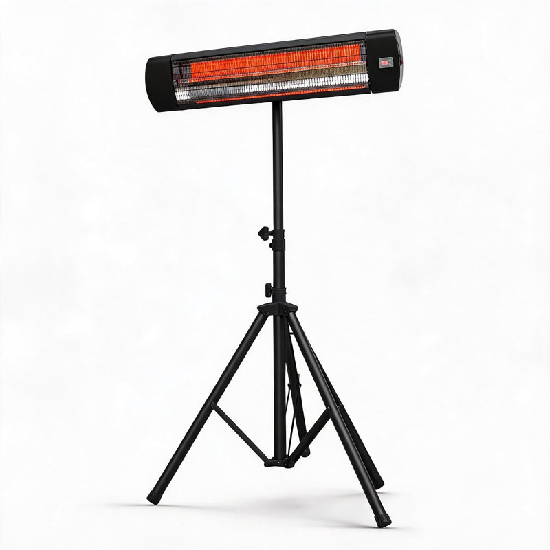 Rectangular Electric Smokeless Outdoor Fireplace