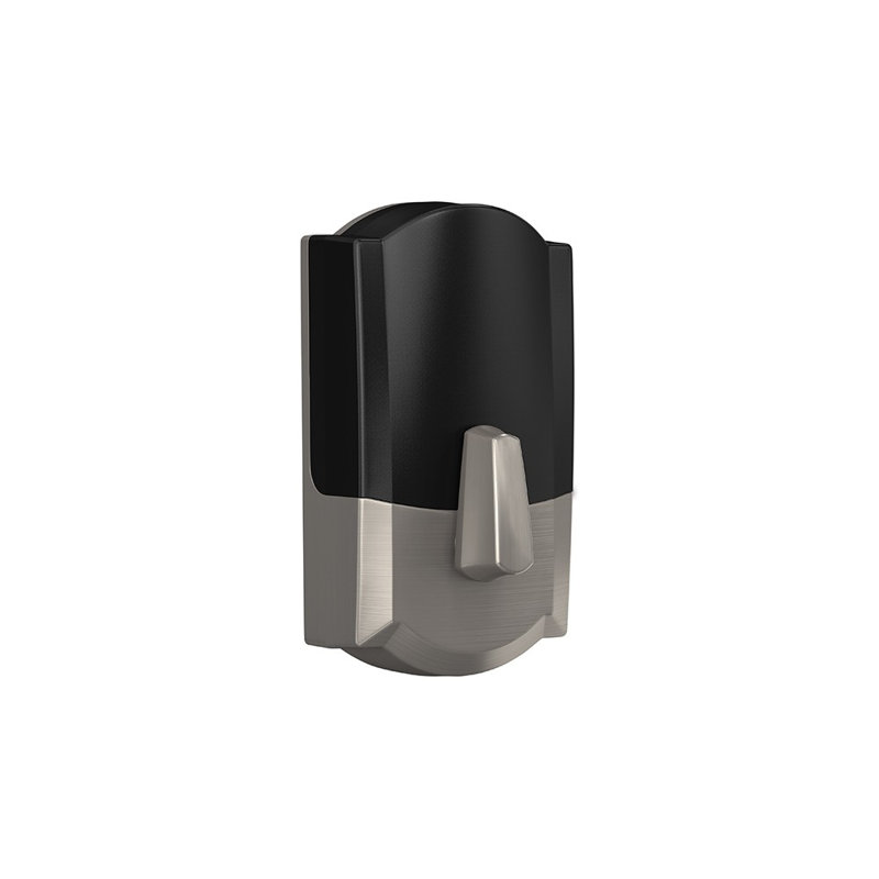 Encode Smart WiFi Deadbolt with Camelot Trim, Satin Nickel, Yes