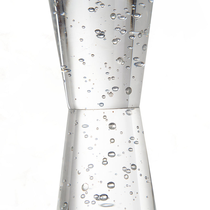 D3.1X10.4" Bubble Candle Holder