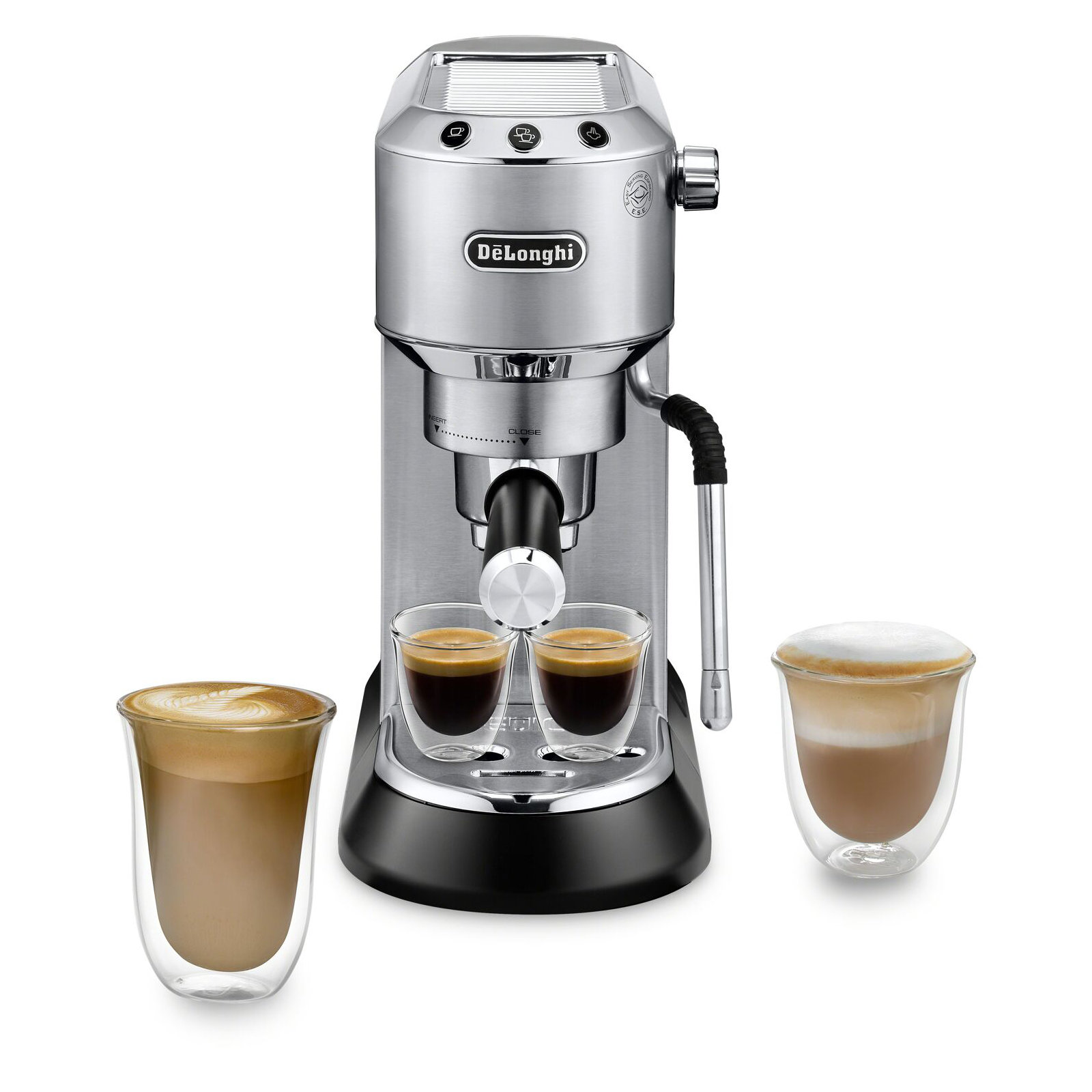 De'Longhi Dedica Arte Manual Espresso Machine, Stainless-Steel