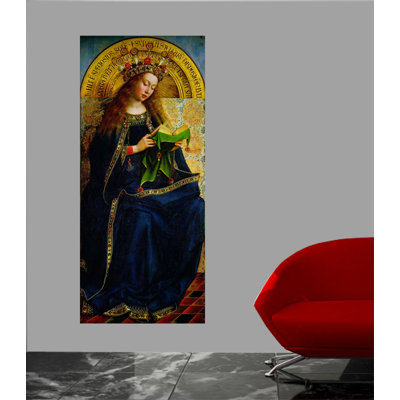 Le retable de Ghent par Jan van Eyck - reproduction d'affiche