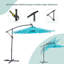 Elasia 120'' Lighted Cantilever Umbrella-1281963477