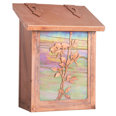 Monarch Metal Wall Mounted Mailbox