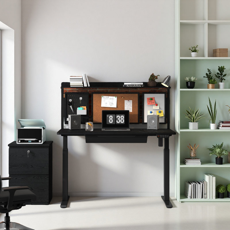 Bureau debout à hauteur réglable électrique Larreon