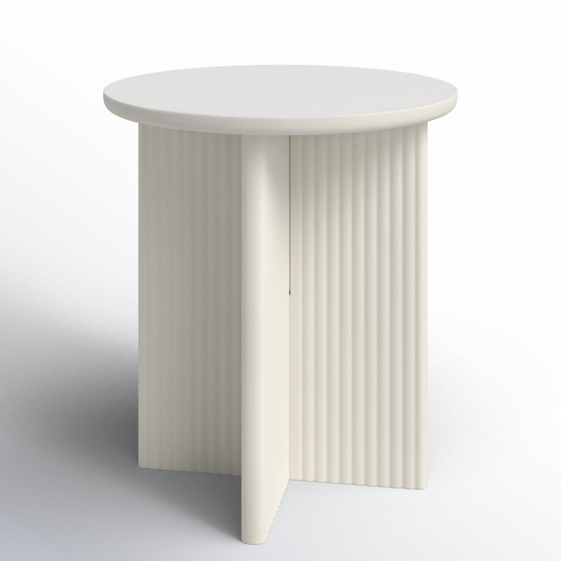 Cervos Fluted End Table
