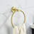 5 Piece Bathroom Towel Rack Set Wall Mount-1944460443