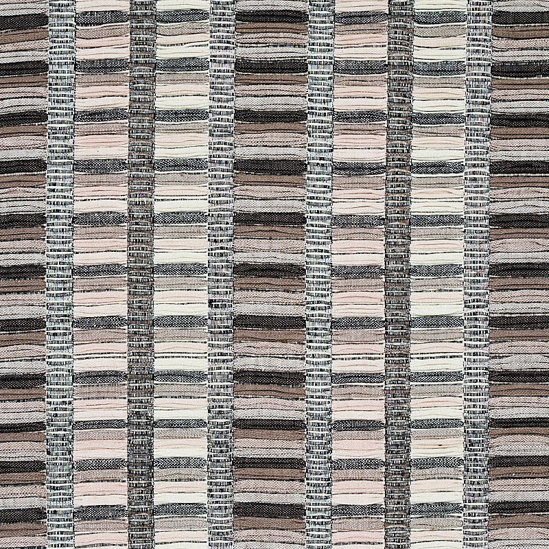 Tissu à rayures Schumacher x A Rhum, Noir