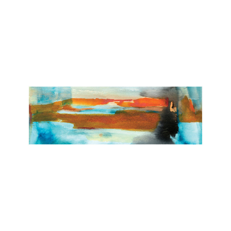 Fracas by Michelle Oppenheimer - Wrapped Canvas Panoramic Print, 30.48 cm H x 91.44 cm W x 1.91 cm D
