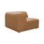 Fauteuil d'angle en cuir véritable Foley-105919158