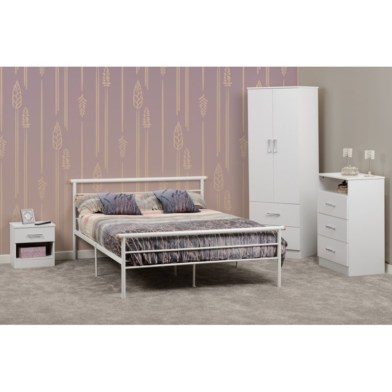 Veronica 3 Piece Bedroom Set, White