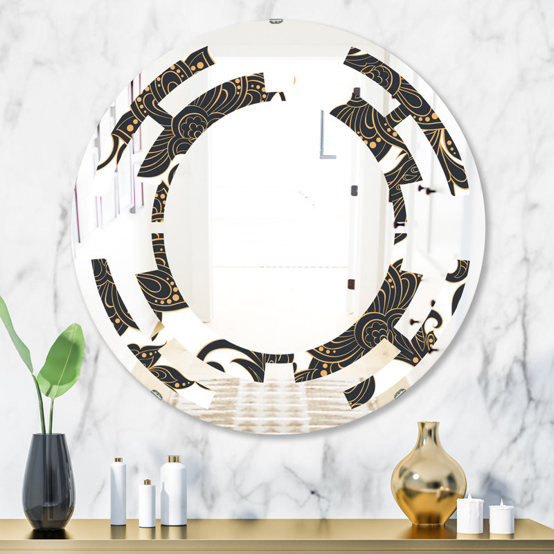 Miroir mural Space Indian, H 31,5 po x l po