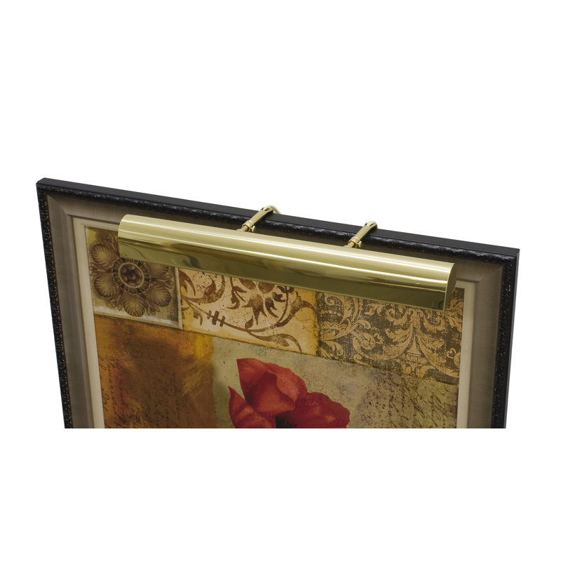 Applique pour tableau 3 lumières Traditional, Laiton poli, H 2,25 po x l 21 po x P 7 po