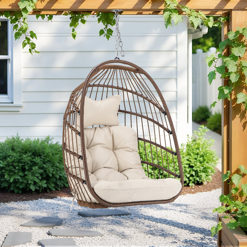 Porch Swing Outdoor Hanging Chair Without Stand Dakota Fields