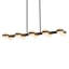 Selene 4-ft Gold dimmable LED Linear Pendant-1281036244