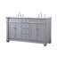 Ensemble de meuble-lavabo double 60 po Lydie-881145652-877026567