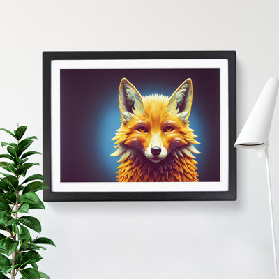 Brilliant Fox - Single Picture Frame Print