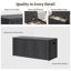 Banc en bois 40,2 po Cesiro, multifonctionnel avec rangement caché Cesiro-625903706-630995636